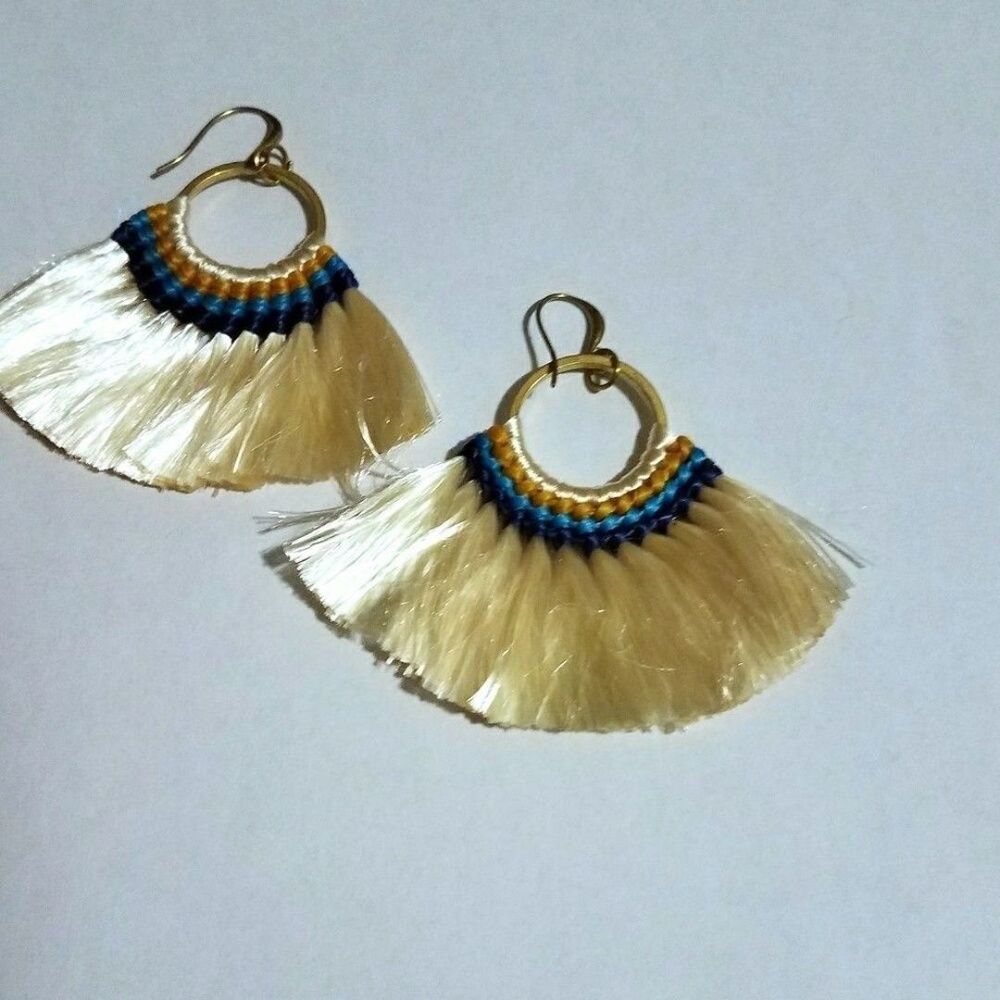 SALE Boho earrings - Picture 2 of 2
